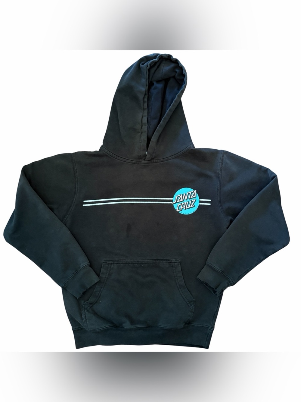 Santa Cruz Skateboards Stripe Logo Hoodie Medium